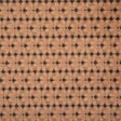 ATMOSPHERA - Pouf pliant et Coffre de rangement en velours Marron Caramel avec motifs - vignette