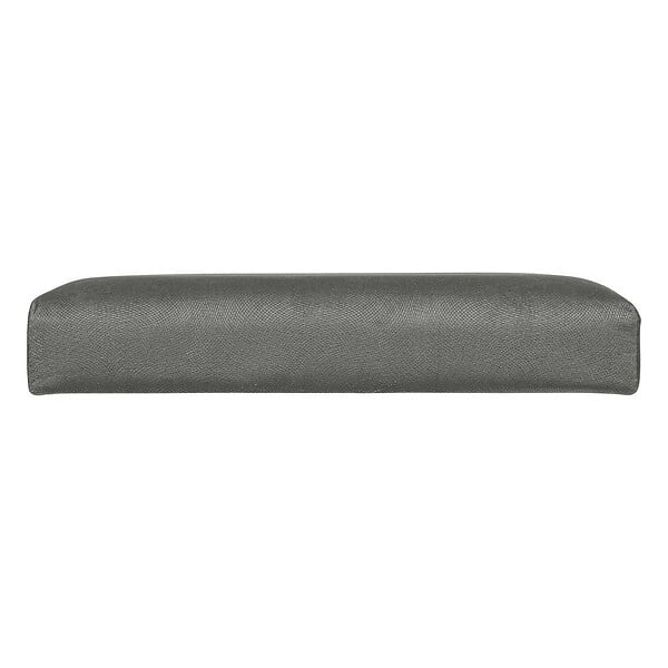 ATMOSPHERA - Pouf pliant et Coffre de rangement en tissu Gris 38 x 38 cm - large