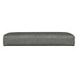 ATMOSPHERA - Pouf pliant et Coffre de rangement en tissu Gris 38 x 38 cm - vignette