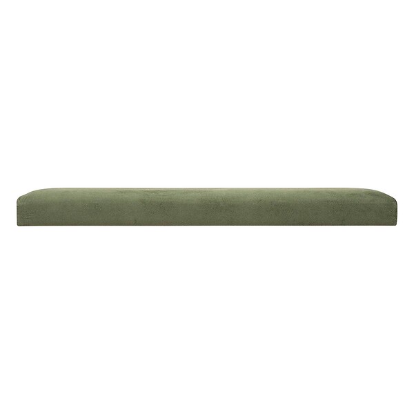 ATMOSPHERA - Pouf pliant et Coffre de rangement en tissu Vert kaki 76 x 38 cm - large