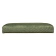 ATMOSPHERA - Pouf pliant et Coffre de rangement en tissu Vert kaki 76 x 38 cm - vignette