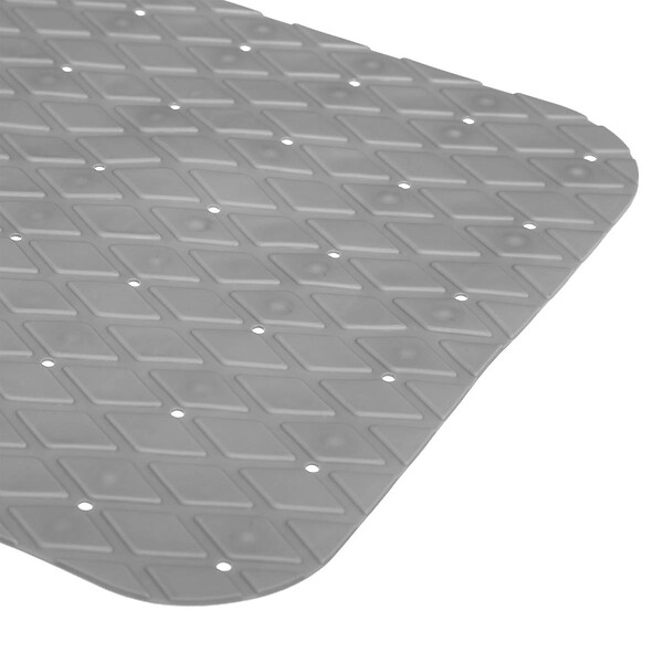 5 FIVE SIMPLY SMART - Tapis Fond de douche anti-dérapant Gris 50 x 50 cm - large