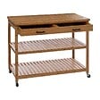 5 FIVE SIMPLY SMART - Desserte Îlot  de cuisine 4 niveaux en Bambou L 108 cm - vignette