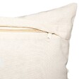 ATMOSPHERA - Coussin déhoussable en Coton Ivoire & Franges macramé 30 x 50 cm - vignette