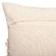 ATMOSPHERA - Coussin déhoussable en Coton Jacquard motif en relief 40 x 40 cm - vignette