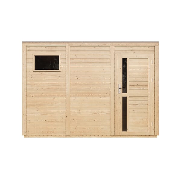 TIMBELA - Abri de Jardin en Bois 6,18 m², Cabane de Jardin Extérieur TIMBELA M326F1 - large