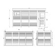 TIMBELA - Abri de Jardin en Bois 8,16 m² TIMBELA M327F1 - vignette