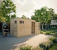 TIMBELA - Abri de Jardin en Bois 6,18 m², Cabane de Jardin Extérieur TIMBELA M326F1+M326G - vignette