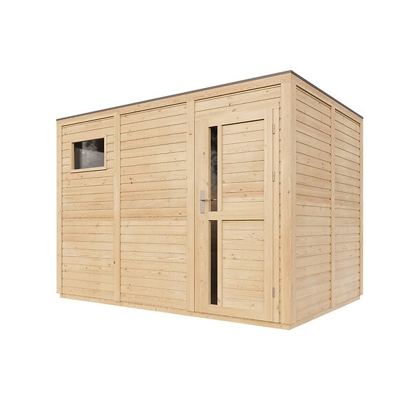 TIMBELA - Abri de Jardin en Bois 6,18 m², Cabane de Jardin Extérieur TIMBELA M326F1+M326G - large