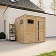 TIMBELA - Abri de Jardin en Bois 4,20 m² TIMBELA M325F1+M325G - vignette