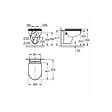 GROHE - Pack WC suspendu sans bride Bau ceramic + Bâti support Solido + abattant + plaque ovale blanc alpin - vignette