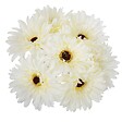ATMOSPHERA - Bouquet de Fleurs artificielles 7 Gerberas D. 17 x H. 26 cm - vignette