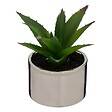 ATMOSPHERA - Plante verte artificielle Pot en céramique H 15 cm - vignette