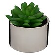 ATMOSPHERA - Plante verte artificielle Pot en céramique H 15 cm - vignette