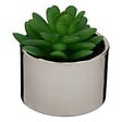 ATMOSPHERA - Plante verte artificielle Pot en céramique H 15 cm - vignette