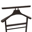 5 FIVE SIMPLY SMART - Valet de chambre en Bois Noir avec multiples barres de suspension - vignette