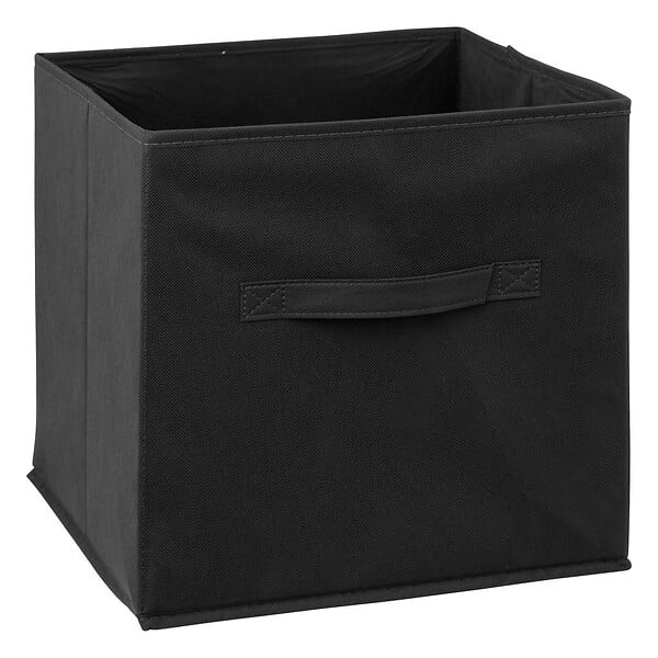 5 FIVE SIMPLY SMART - Meuble Etagère 6 cases avec 6 boîtes de rangement H 98 cm - large