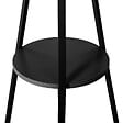 5 FIVE SIMPLY SMART - Porte-manteaux en Métal et Bois Noir 9 Patères H 180 cm - vignette