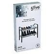 5 FIVE SIMPLY SMART - Etagère Range-chaussures 2 niveaux 6 paires - vignette