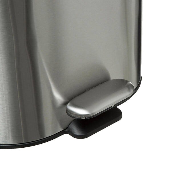 5 FIVE SIMPLY SMART - Poubelle de salle de bain en métal Soft Close 6 L - large