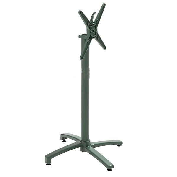 OVIALA - Pied pour table inclinable 108 cm en aluminium vert foncé Klipo - Klipo - large