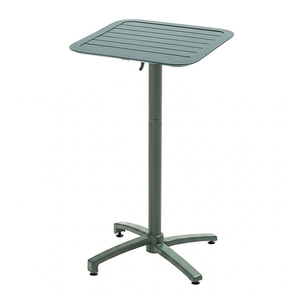 OVIALA - Pied pour table inclinable 108 cm en aluminium vert foncé Klipo - Klipo - large
