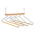 5 FIVE SIMPLY SMART - Cintre 4 chemises/pantalons & 2 positions possibles dans le dressing en Bois et Métal - vignette
