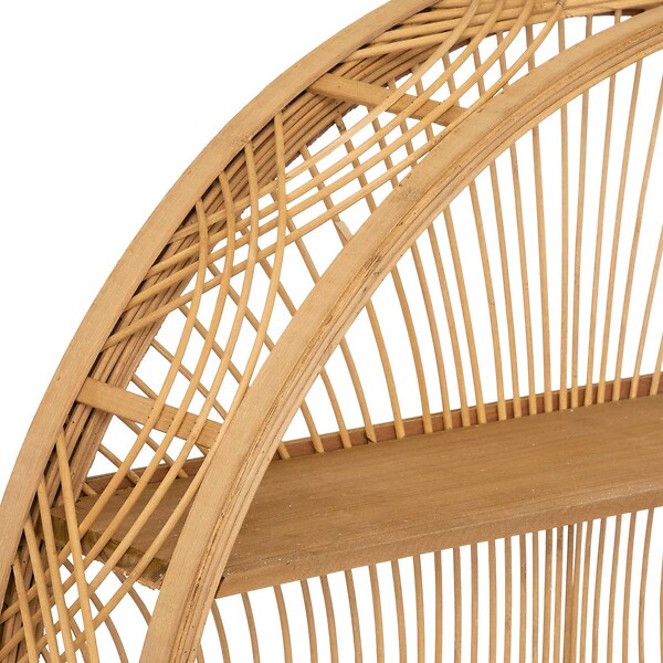 ATMOSPHERA - Étagère murale en Bambou et Bois D 70 cm - large