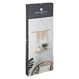 ATMOSPHERA - Étagère murale Macramé en Bois et Coton 60 x 80 cm - vignette