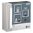 5 FIVE SIMPLY SMART - Lot de 3 Étagères murales flottantes Cubes coloris Blanc Fixations invisibles - vignette
