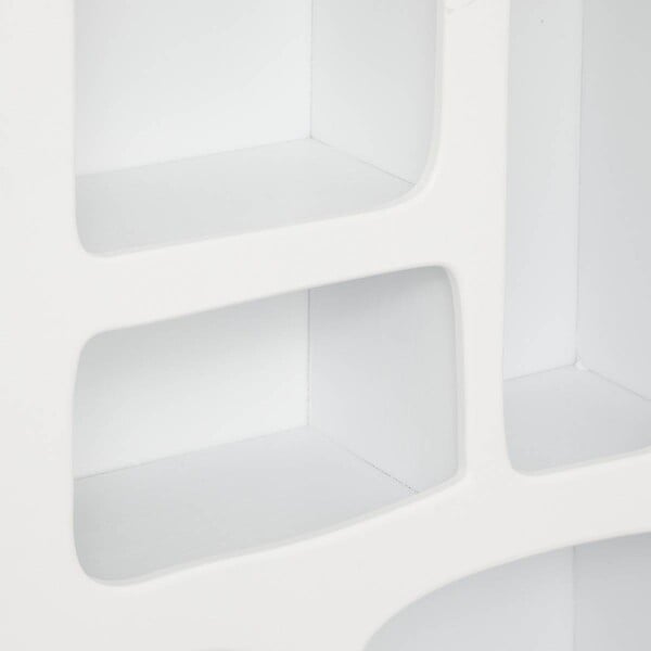 ATMOSPHERA - Étagère murale en Bois Blanc 45 x 65 cm - large