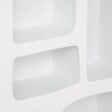 ATMOSPHERA - Étagère murale en Bois Blanc 45 x 65 cm - vignette
