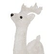FEERIC LIGHTS & CHRISTMAS - Déco lumineuse Renne debout 40 LED Blanc froid H 45 cm - vignette