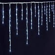 FEERIC LIGHTS & CHRISTMAS - Rideau lumineux L 15 m 900 LED Blanc froid 150 Tombées effet neige 4 vitesses - vignette