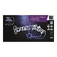 FEERIC LIGHTS & CHRISTMAS - Déco de Noël Lumineuse BONNES FETES Tube Lumineux flexible LED Blanc chaud et Bleu H 40 et L 85 cm - vignette