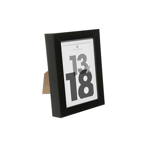 ATMOSPHERA - Cadre photo en Bois Noir pour Photo 13 x 18 cm - large