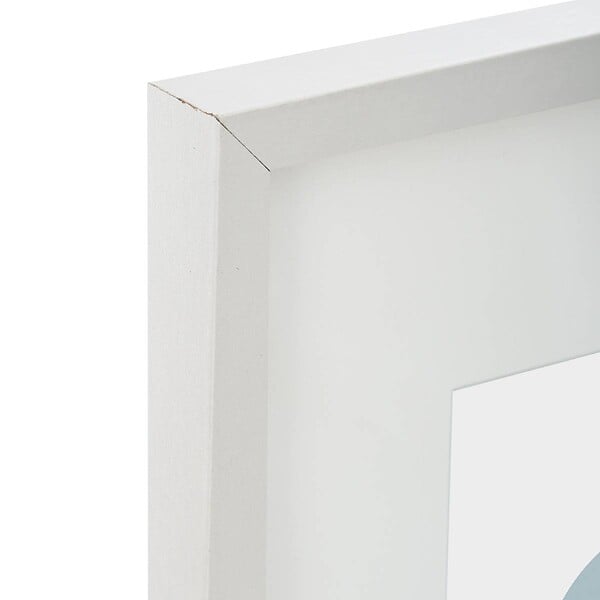 ATMOSPHERA - Cadre photo en Bois Blanc pour Photo 30 x 40 cm - large