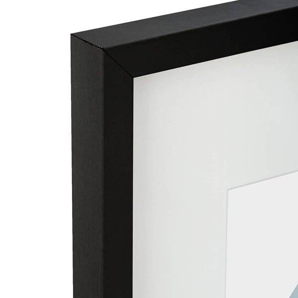 ATMOSPHERA - Cadre photo en Bois Noir pour Photo 40 x 50 cm - large