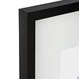 ATMOSPHERA - Cadre photo en Bois Noir pour Photo 40 x 50 cm - vignette