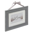 ATMOSPHERA - Cadre photo en Bois avec Ruban  pour photo 17 x 12 cm - vignette