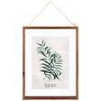 ATMOSPHERA - Cadre décoratif Feuilles en Bois et Verre 38 x 48 cm - vignette
