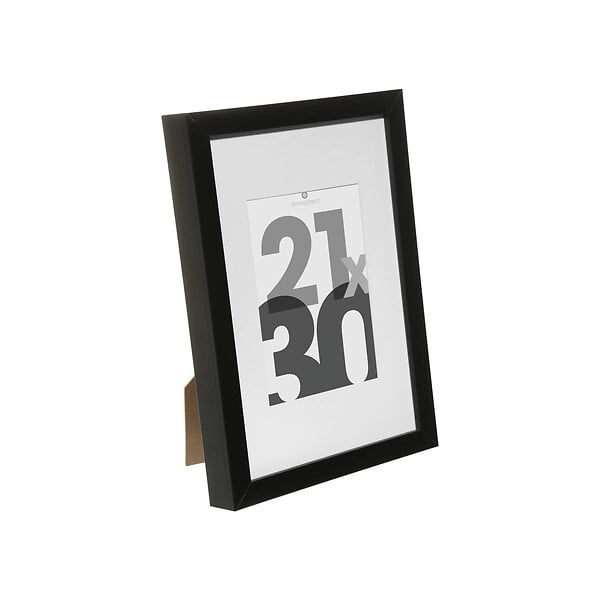 ATMOSPHERA - Cadre photo en Bois Noir pour Photo 21 x 30 cm - large