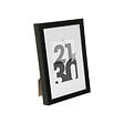 ATMOSPHERA - Cadre photo en Bois Noir pour Photo 21 x 30 cm - vignette