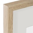 ATMOSPHERA - Cadre photo en Bois Naturel pour Photo 18 x 24 cm - vignette