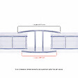 MCCOVER - Profil polycarbonate de jonction - ep.8 / 10 mm, L.300 cm - vignette