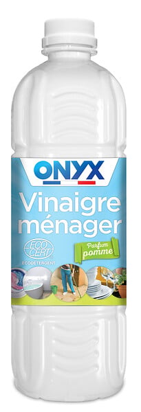 ONYX - Vinaigre ménager parfumé pomme - 1L - 8% d'acidité - large