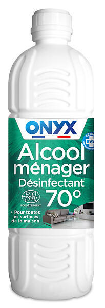 ONYX - Alcool ménager 70° - 1L - Nettoyant désinfectant - large