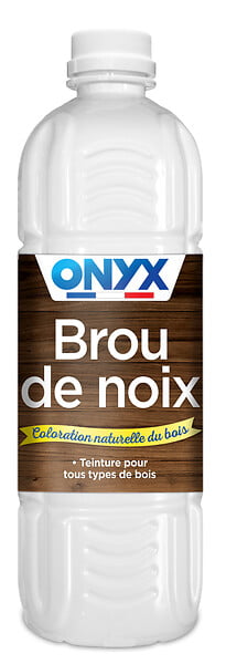 ONYX - Teinture naturelle pour bois - Brou de noix - 1L - large