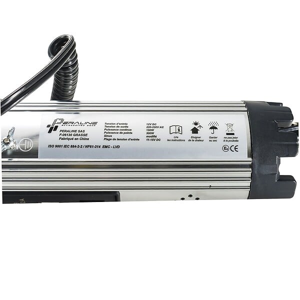 PERALINE - Convertisseur 150w 12v-220v plus1 prise usb - large