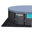 FUNSICLE - Piscine tubulaire hublot noire Ø4,57x H 1,22m Funsicle - vignette